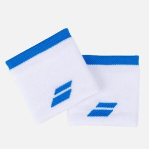 Babolat Wristband/Svettebånd Logo White-Skyblue