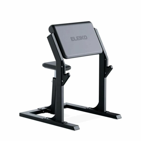 Eleiko Seated Preacher Curl - Black