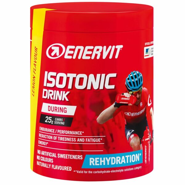 Enervit E: SPORT ISOTONIC Drink (sitron) Boks på 420 g