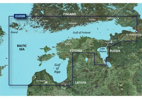 Garmin Gulfs of Finland & Riga Garmin VEU050R - BlueChart g3 Vision mSD/SD