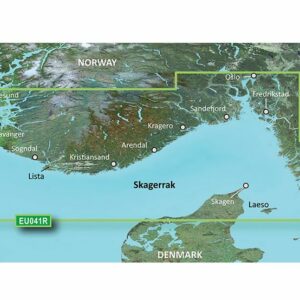 Garmin Oslo-Skagerak-Haugesund Garmin VEU041R - BlueChart g3 Vision mSD/SD