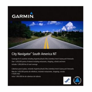 Garmin Søramerikanske land Garmin microSD™/SD™ card: City Navigator®