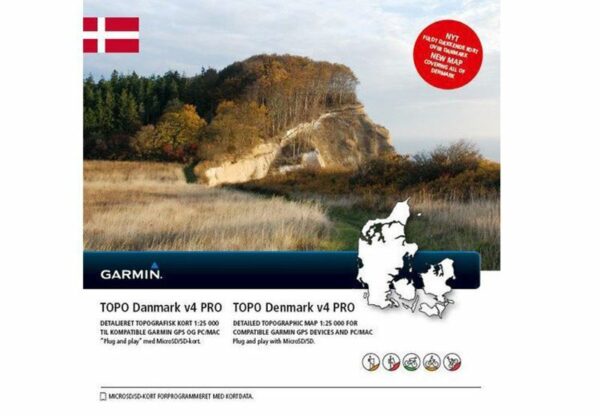 Garmin TOPO Danmark v4 PRO Garmin microSD™/SD™ card