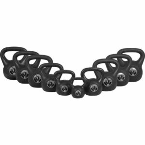 Gorilla Sports Kettlebell GS Svart