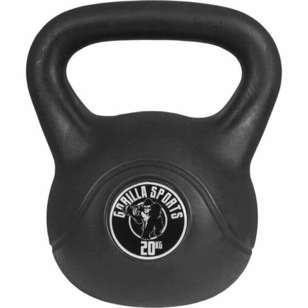 Gorilla Sports Kettlebell GS Svart