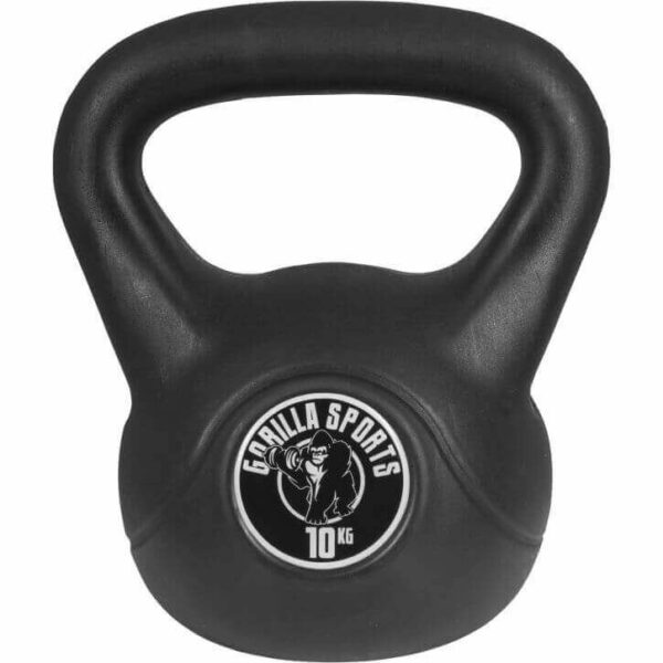 Gorilla Sports Kettlebell GS Svart