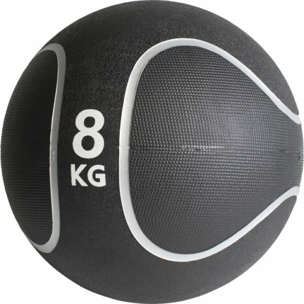 Gorilla Sports Medicinboll Svart/Silver