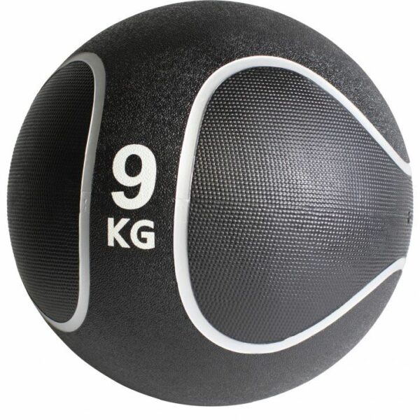 Gorilla Sports Medicinboll Svart/Silver