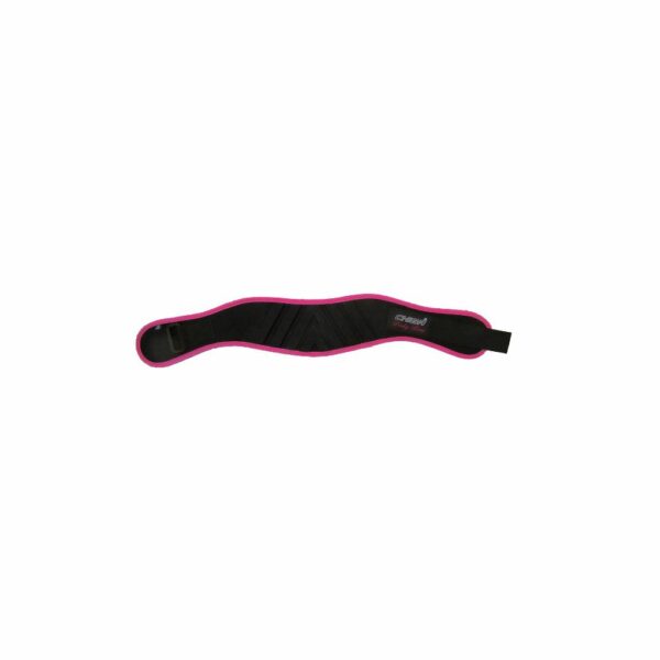 Gymstick LADY NYLON PERFORMER BELT BLACK/PINK