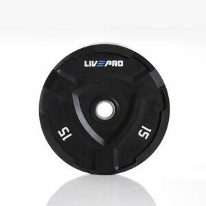 LivePro Rubber Warrior Bumper Plate 50 mm