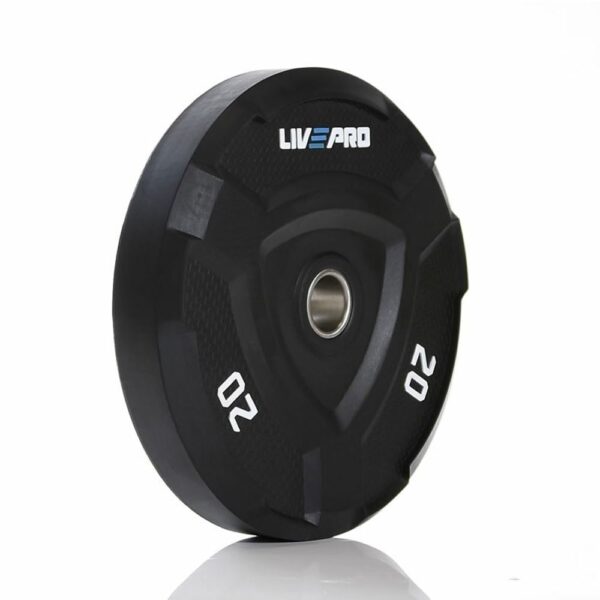 LivePro Rubber Warrior Bumper Plate 50 mm