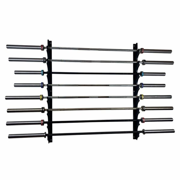 Motion & Fitness PRO Bar Rack Wallmounted 8 stk.