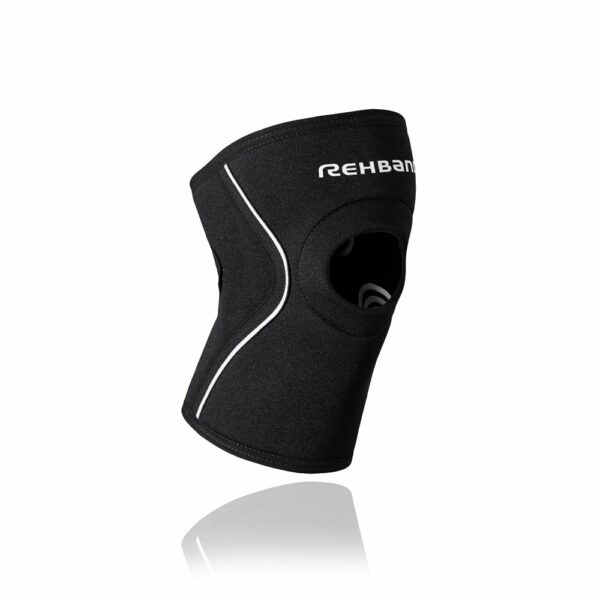 Rehband UD Knee Sleeve Patella Open 5mm Black