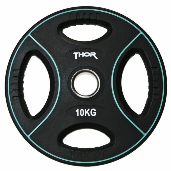 Thor Fitness Thor Fitness Svart PU Vektplater 50 mm