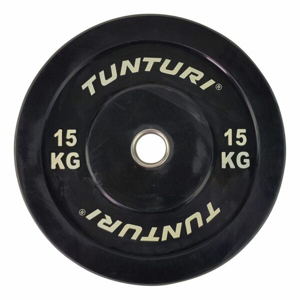 Tunturi Fitness Bumper Plate Black