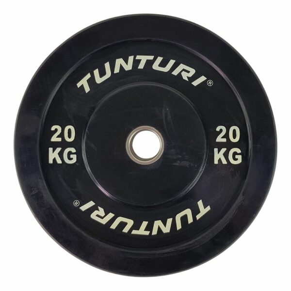 Tunturi Fitness Bumper Plate Black