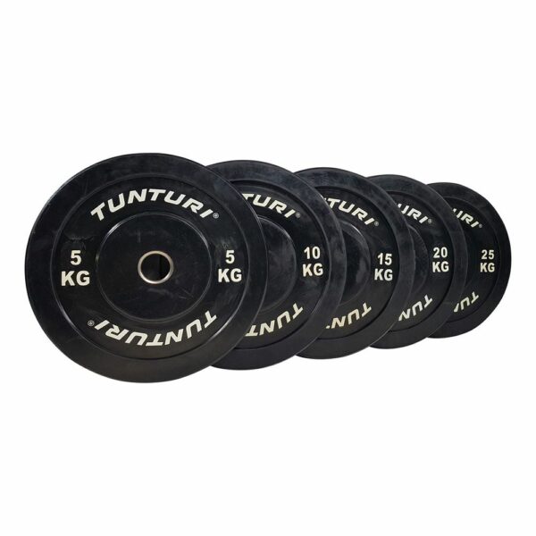 Tunturi Fitness Bumper Plate Black