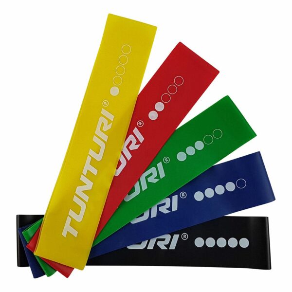 Tunturi Fitness Mini Resistance Band 5 pcs Set