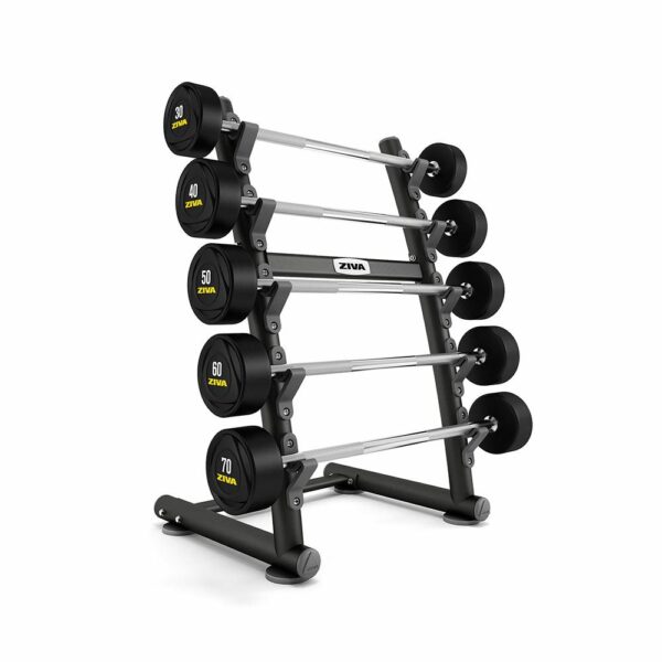 Ziva 5 Piece X-Brace Barbell Rack