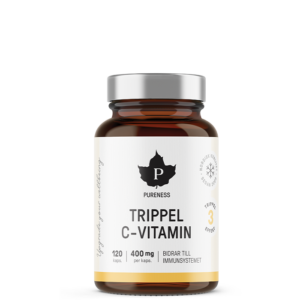 Trippel C-vitamin 120 kapsler