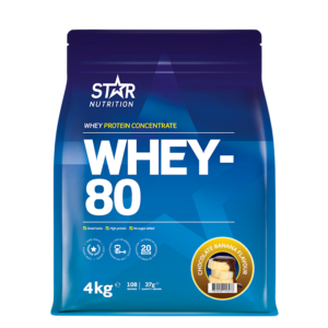 Whey-80 Myseprotein 4 kg