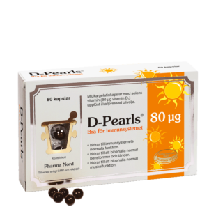 D-Pearls 80 µg (3200 IE) 80 kapsler