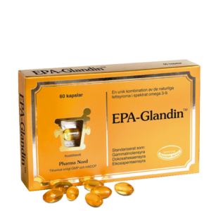 EPA Glandin med Omega 3 60 kapsler
