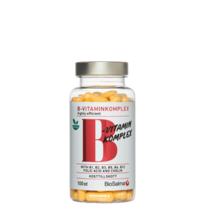 B-vitaminkomplex 100 kapsler