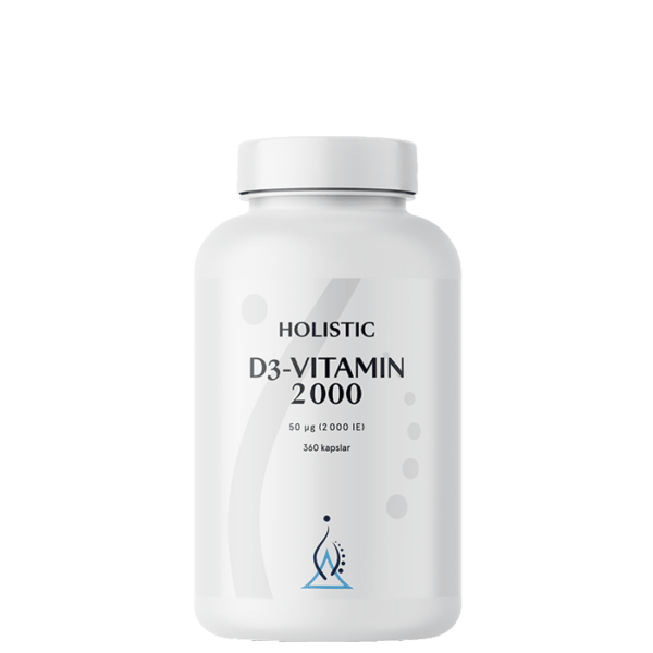 D3-vitamin 2000IE 360 kapsler