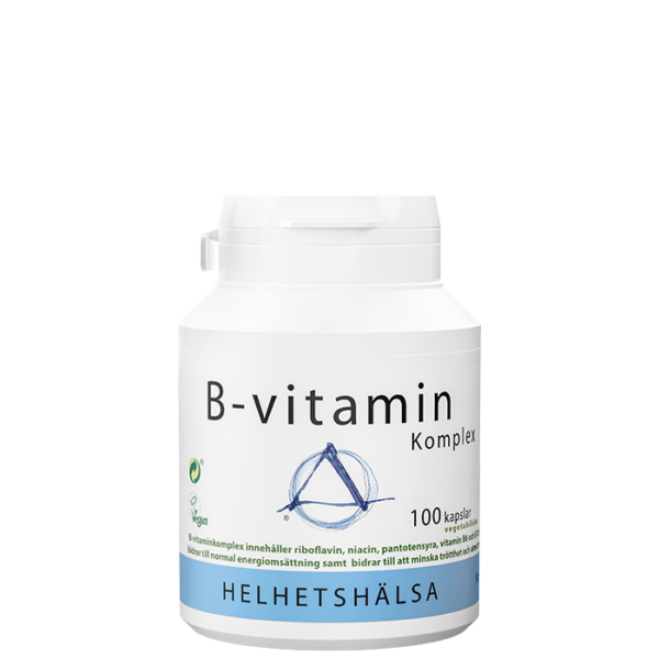 B-vitamin Komplex 100 kapsler