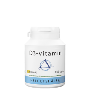 D3-vitamin 3000IE (75 mcg) 100 kapsler