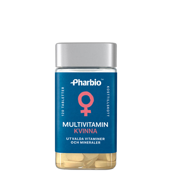 Multivitamin Kvinna 120 tabletter