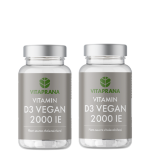 2 X Vitamin D3 Vegan 2000 IE