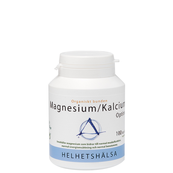 Magnesium/Kalcium Optimal 100 kapsler