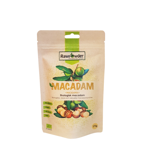 Økologiske Macadamianøtter 175 g