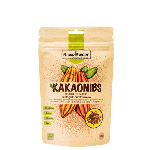 Økologiske Kakaonibs 300 g