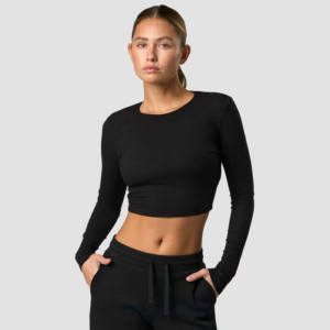 Recharge Cropped Long Sleeve Wmn