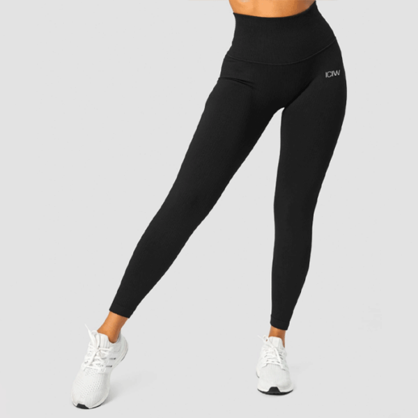 Ribbed Define Seamless Pocket Tights