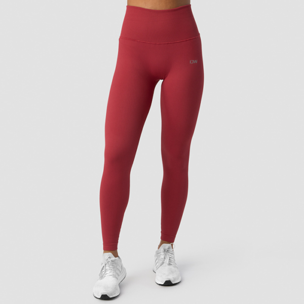 Ribbed Define Seamless Pocket Tights