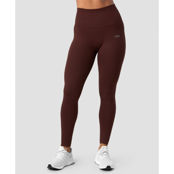 Ribbed Define Seamless Pocket Tights