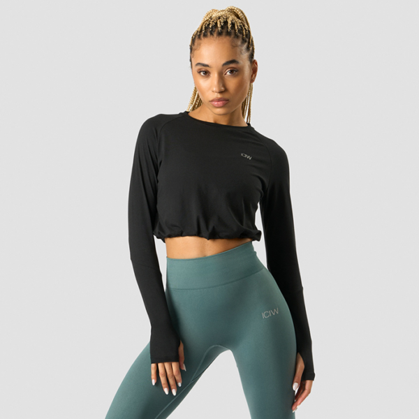 Define Cropped Adjustable Long Sleeve