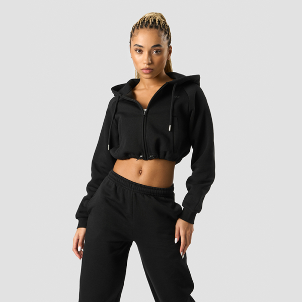 Everyday Cropped Hoodie Wmn