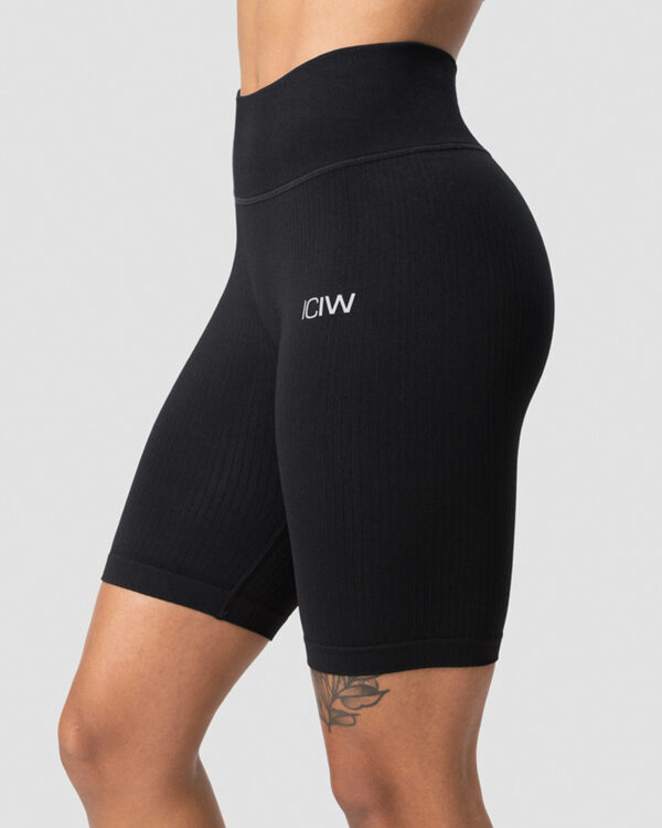 Ribbed Define Seamless Biker Shorts