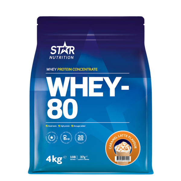 Whey-80 Myseprotein 4 kg