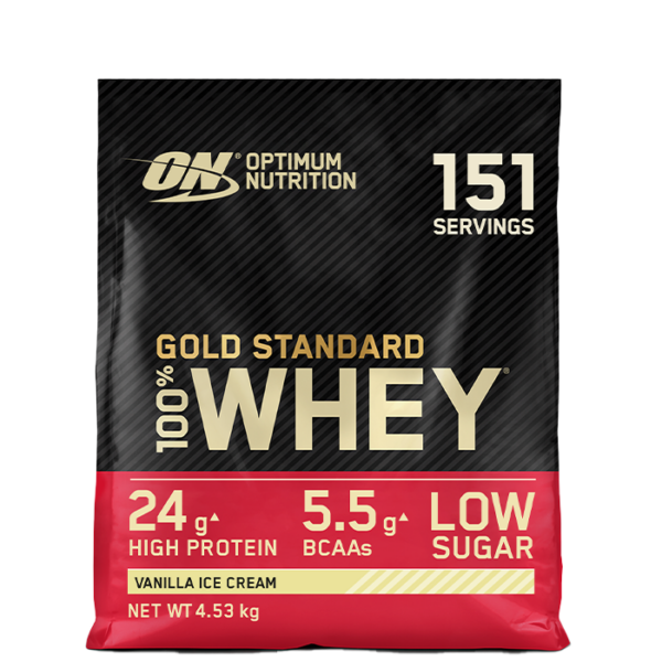 100% Whey Gold Standard Myseprotein 4545 g