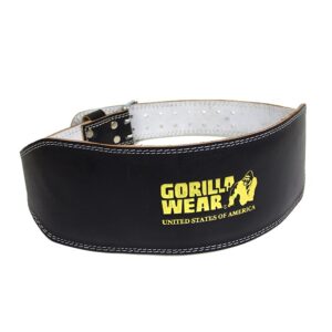 6 Inch Padded Leather Belt
