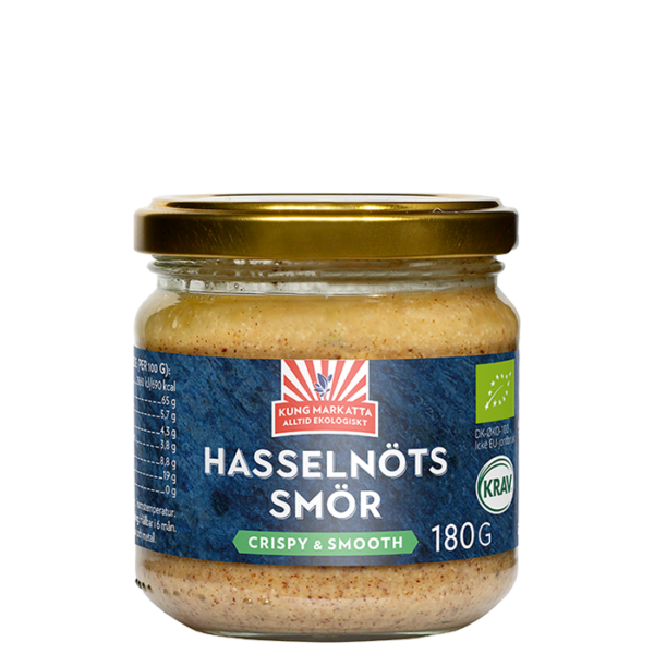 Hasselnøttsmør Uten Salt 180 g