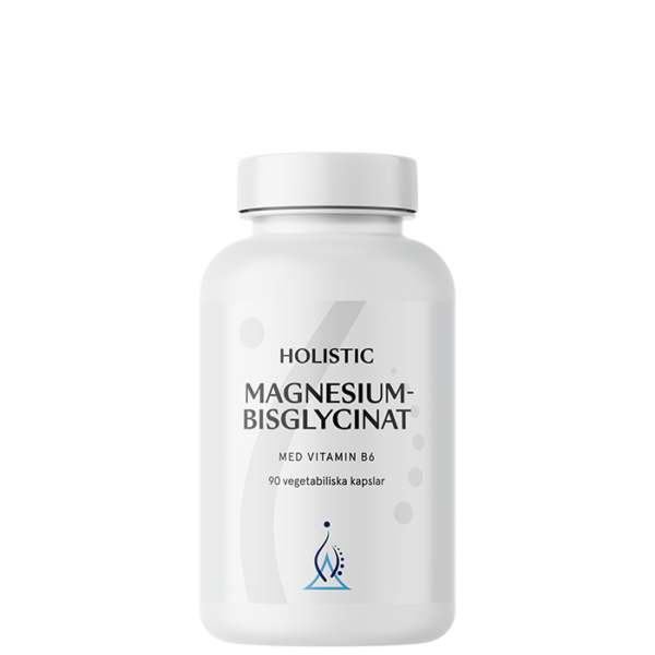 Magnesiumbisglycinat 100 mg 90 Vegetabilske kapsler