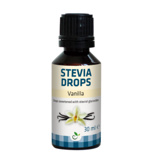 Stevia Dråper Vanilje 30 ml