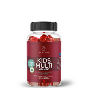 Multivitamin Barn Jordbær 60 Gummies